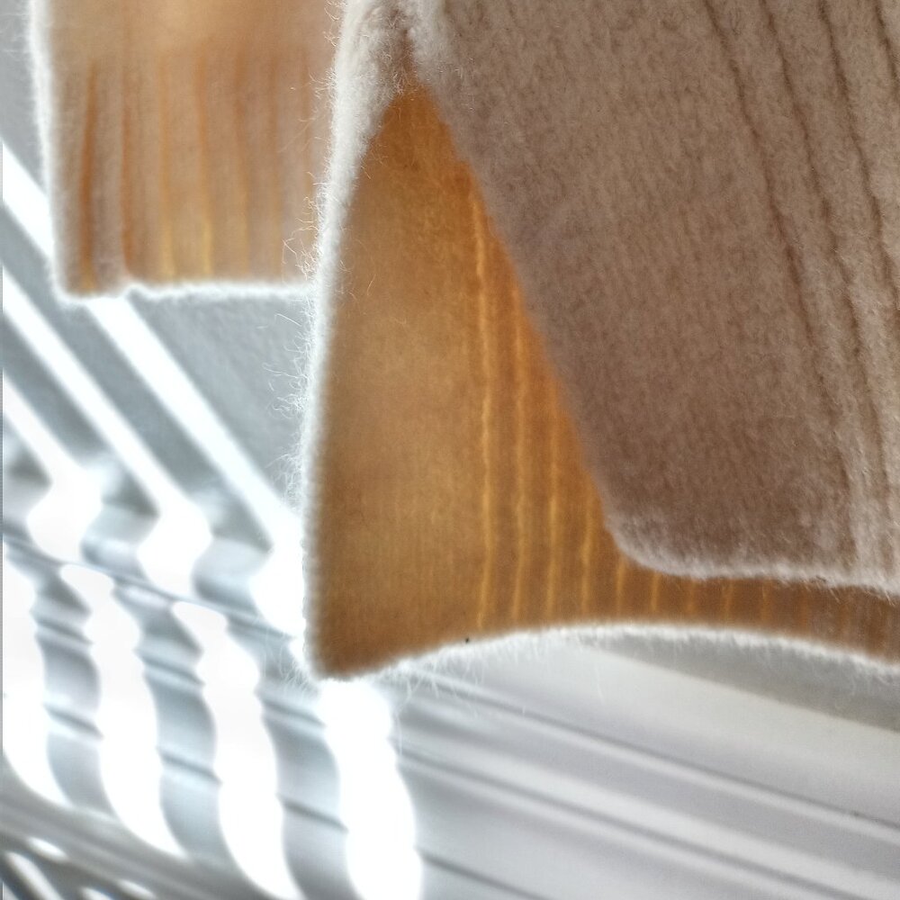 'LOFT' Cowl neck oversized Plaid Sweater Size S NWOT - Picture 4 of 12